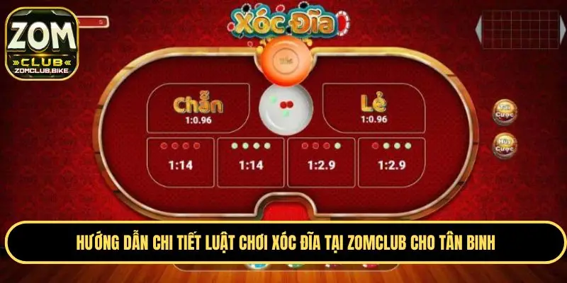 Xóc Đĩa Zomclub - Trò Chơi Giải Trí Được Ưa Chuộng Nhất 2 Hướng dẫn luật chơi xóc đĩa chuẩn cho thành viên mới